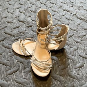 Dream Paris Bedazzled Prom Sandals